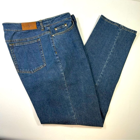 Jones New York Signature Straight Leg Jeans Size 14 Women's - Picture 7 of 12